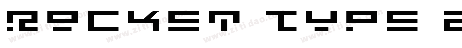 Rocket Type Bold字体转换
